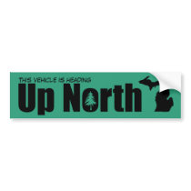 Create Your Own Up North Michigan Bumper Stickers