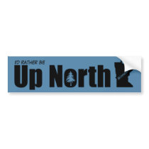 Create Your Own Up North Minnesota Bumper Stickers