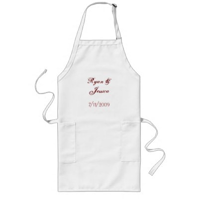 Create your own wedding apron