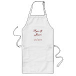 Create your own wedding apron