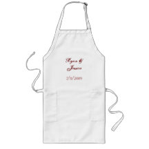 Create your own wedding apron