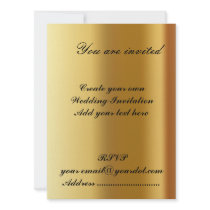 Create your own Wedding Invitation 2