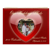 CREATE YOUR OWN WEDDING PHOTO CALENDARS