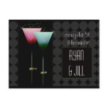 Create your own wine wedding shower card postcards