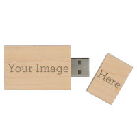 Create Your Own Wood USB 2.0 Flash Drive
