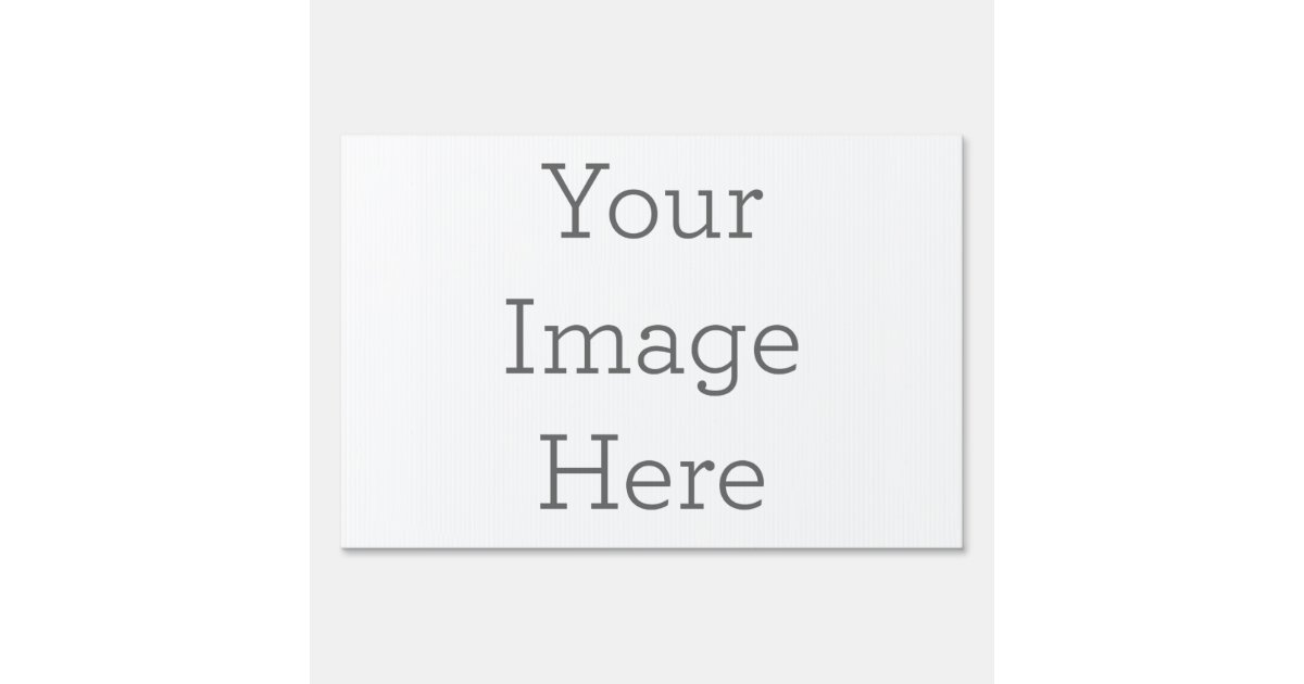 Create Your Own Yard Sign