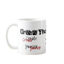 Create Yourself, Don't Hate Yourself mugs
