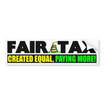 Created Equal, Paying More! Bumper Sticker
