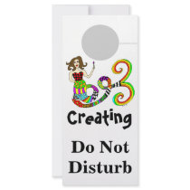 Creating Do Not Disturb Mermaid Muse Custom Rack Cards