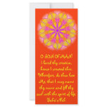 Creation Hidden Words Quote Custom Rack Cards
