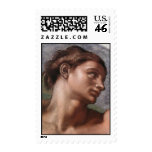 Creation of Adam (detail-Adam) Stamp
