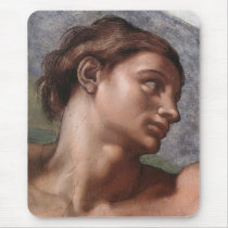 Creation of Adam in detail Mousepad