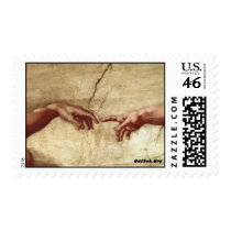 Creation-of-Adam postage by oddbob Creation-of-Adam postage