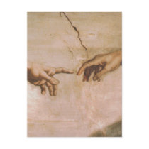 Creation of Adam postcards