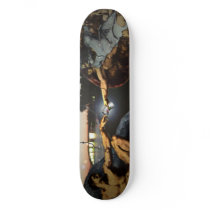 creation of graffiti skateboards