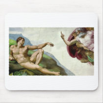 CREATION OF MAN mousepads