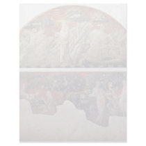 Creation Of The Animals And Creation Of Adam Scene Personalized Letterhead