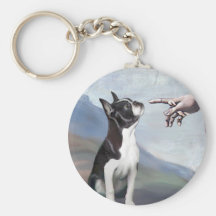 Creation of the Boston Terrier (#3) Keychain