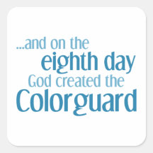 Creation of the Colorguard Square Sticker
