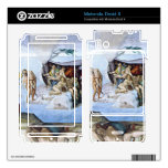 Creation Story - The Deluge by Michelangelo Motorola Droid X Skin