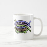 Creation thru Evolution Multi-Color Coffee Mugs