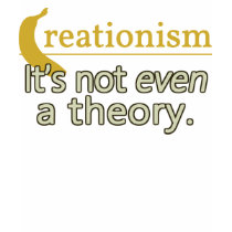 Creationism. It's not even a theory. t-shirts