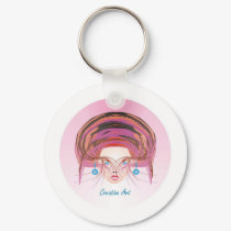 Creative Art - Faces we Remember Products keychains by cleosclassics Creative Art - Faces we Remember Products keychains