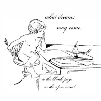 Creative Cherub Open Mind sticker sticker
