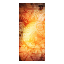 creative design rack card