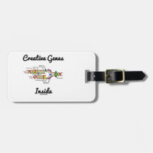 Creative Genes Inside (DNA Replication) Tag For Luggage
