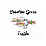 Creative Genes Inside (DNA Replication) Post Cards