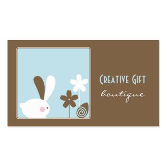 Creative Gift Boutique Business Card profilecard