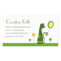 Creative Gift Shop Business Card Template business cards