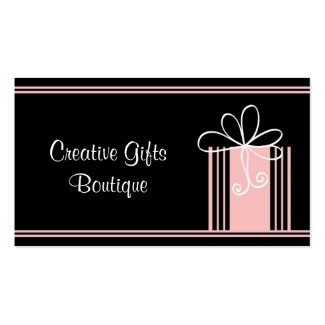 Creative Gifts Shop Business Card profilecard