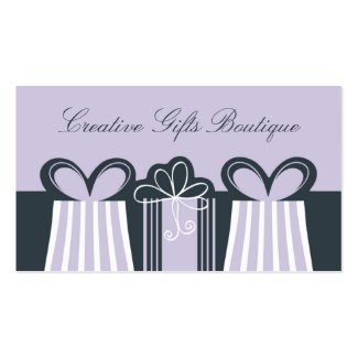 Creative Gifts Shop Business Card profilecard
