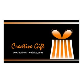 Creative Gifts Shop Business Card profilecard
