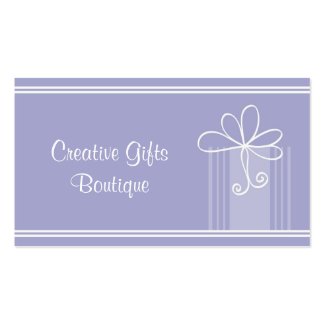 Creative Gifts Shop Business Card profilecard