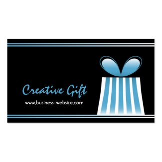 Creative Gifts Shop Business Card profilecard