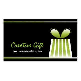 Creative Gifts Shop Business Card profilecard