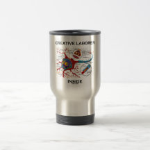 Creative Laborer Inside (Neuron / Synapse) Coffee Mugs