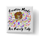 Creative Minds Button by Victoreeah Creative Minds Button