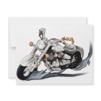 Creative Motorcycle invitations by InessCraven Creative Motorcycle invitations
