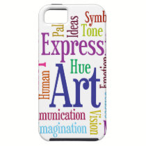 Creative Person's Art and Inspiration Word Cloud casemate cases
