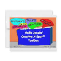 Creative X-Spot® Toolbox invitations by IgnitingImagination Creative X-Spot® Toolbox invitations
