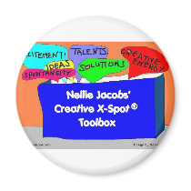 Creative X-Spot® Toolbox magnets by IgnitingImagination Creative X-Spot® Toolbox magnets