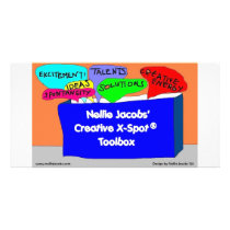 Creative X-Spot® Toolbox Customized Photo Card