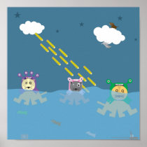 CREATIVITY KILLED THE CAT Print posters