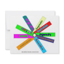 Creativity Thesaurus Wheel invitations