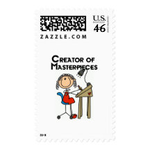 Creator of Masterpieces Tshirts and Gifts Postage Stamp