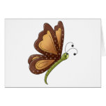 Creator's Canvas · Caramel Brown Butterfly Card